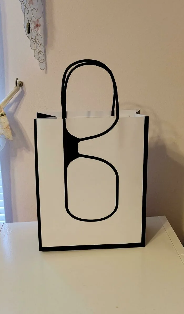 The Bag My New Glasses Came In
