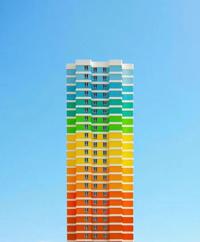 Apartment Building In Istanbul, Turkey