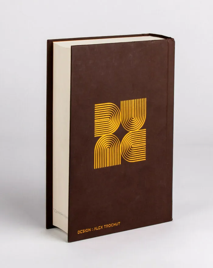 Back Cover Of Dune. Turn It And It Always Says Dune. Design By Alex Trochut