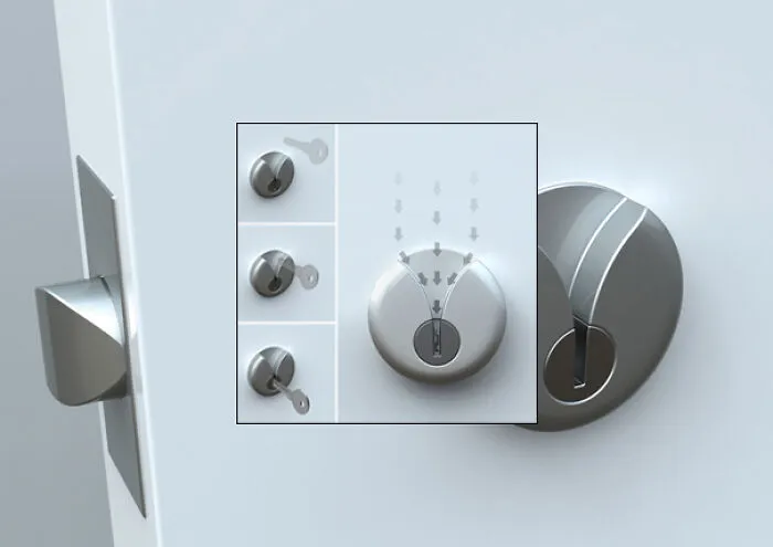 Door Lock Designed With Elderly (Or Intoxicated) People In Mind