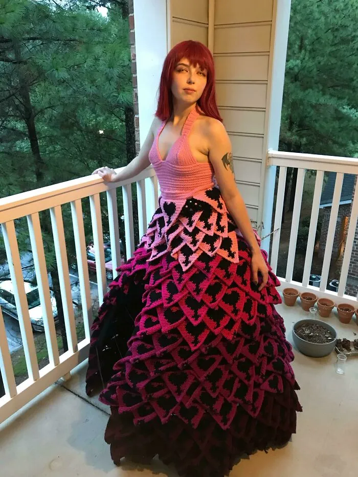 It Nearly Cost Me My Sanity, But My Scale Dress Is Finally Complete!