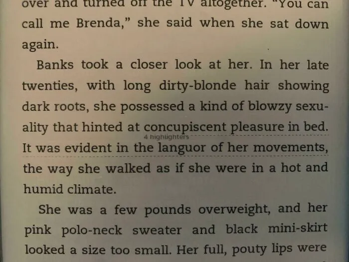 I’m Just On Page 3 Of This Book, And This Is The Detective’s First Thoughts On The Mother Of A Kidnapped Child
