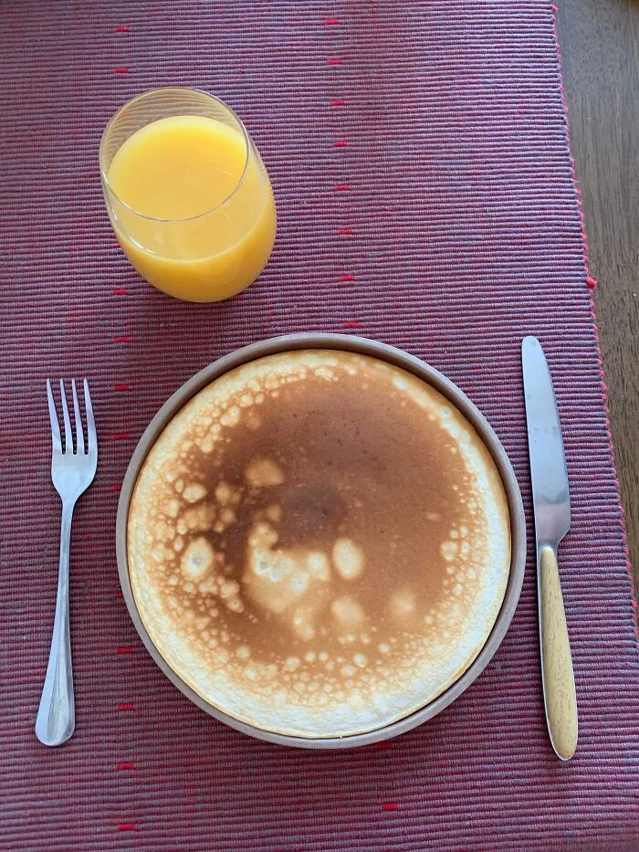 The Way My Pancake Fits The Plate