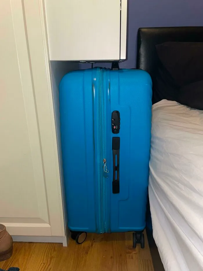 My Suitcase At My Airbnb