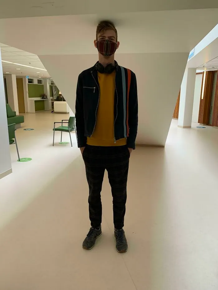 I Fit Perfectly Under The Stairs At The Hospital