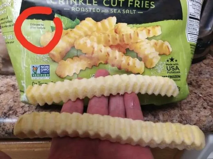 Papas Fritas Alargadas