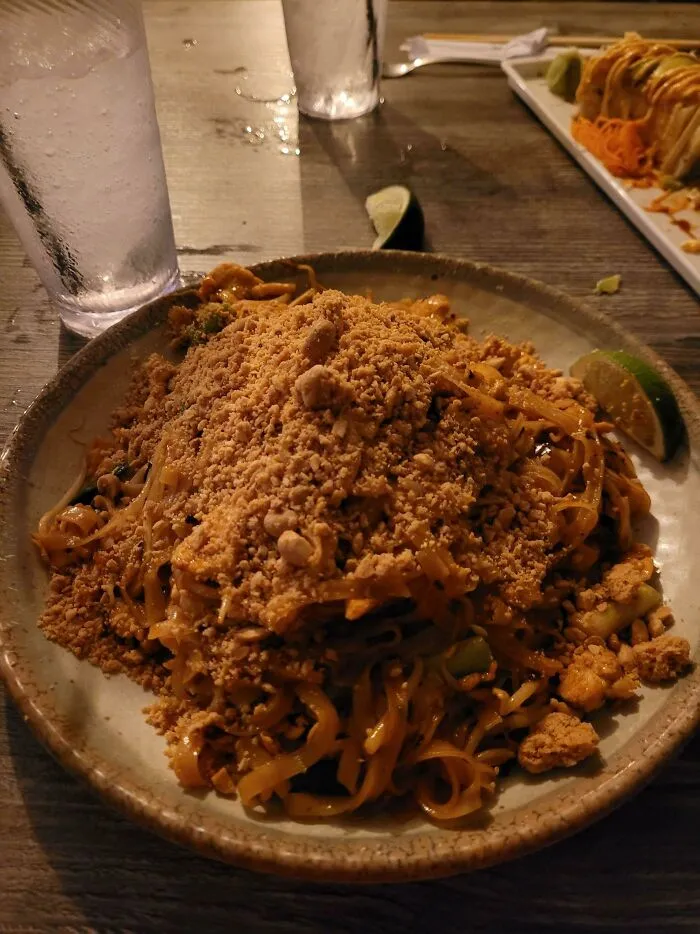 Asked For Extra Peanuts On My Pad Thai
