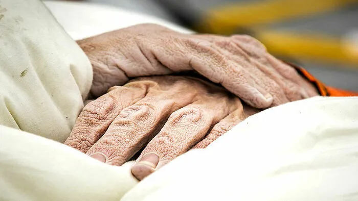 The Hands Of Olympic Swimming Champion Van Der Weijden After A 163km Swim