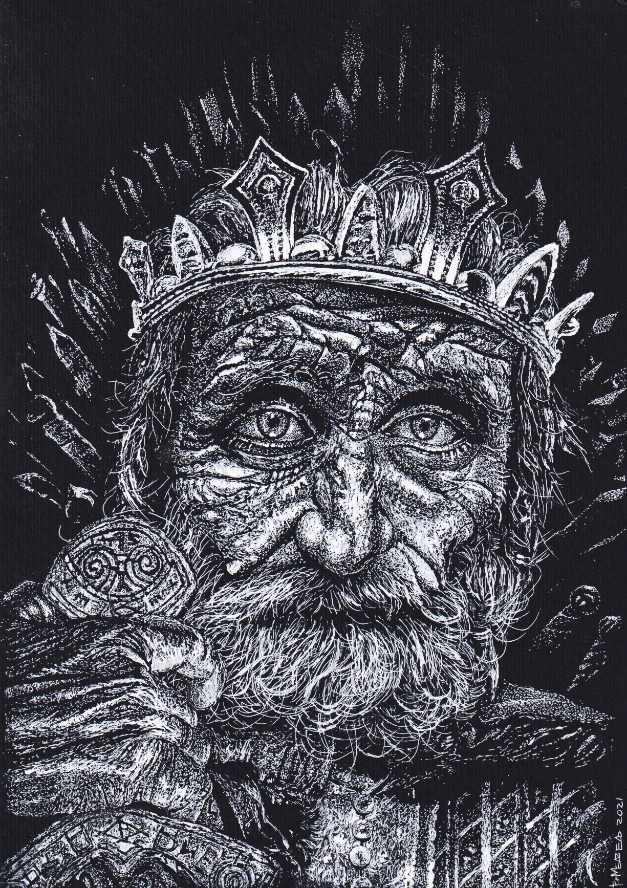 More Black And White Drawings