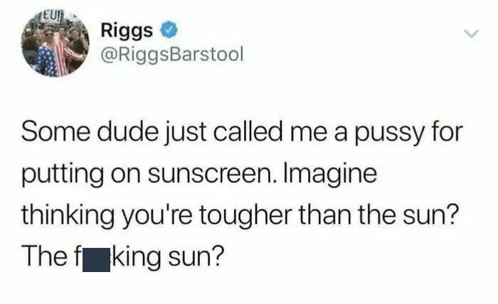 Is It Gay To Not Have Skin Cancer ?