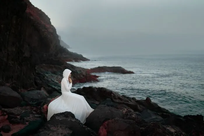 She Took A Moment To Rest, For She Had Been Gone For Long. Too Long, She Thought, As She Pondered Over How Much She Missed Home. As The Ocean Hit The Piercing Cliffs, Her Heart Skipped Beats, But Her Mind Was Calm, Whispering Home, Home, Home