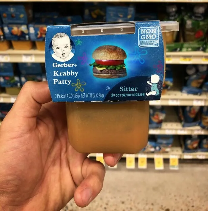 40 Satirical Packages Of Common Grocery Items By Doctor Photograph