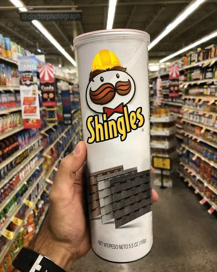 40 Satirical Packages Of Common Grocery Items By Doctor Photograph