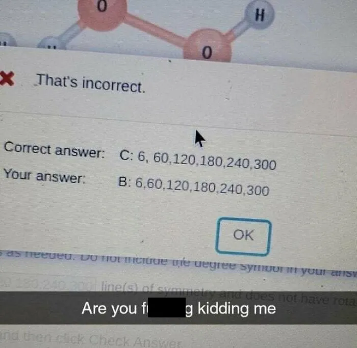 Well This Is One Way To F*ck Up A Test