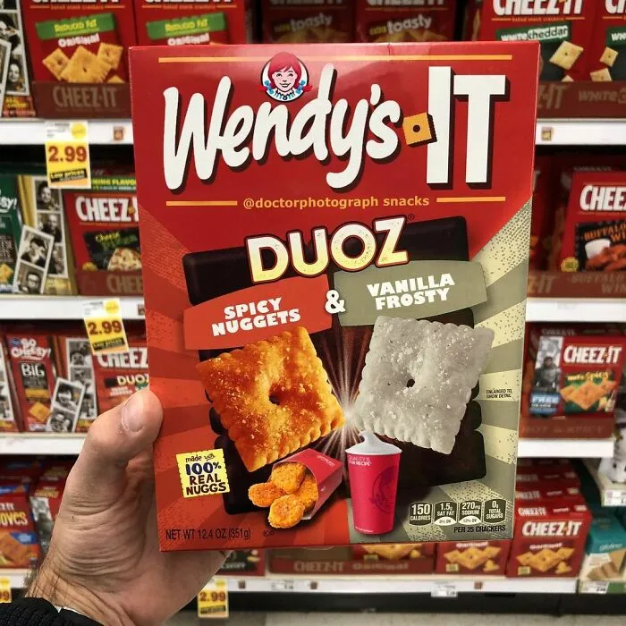 40 Satirical Packages Of Common Grocery Items By Doctor Photograph
