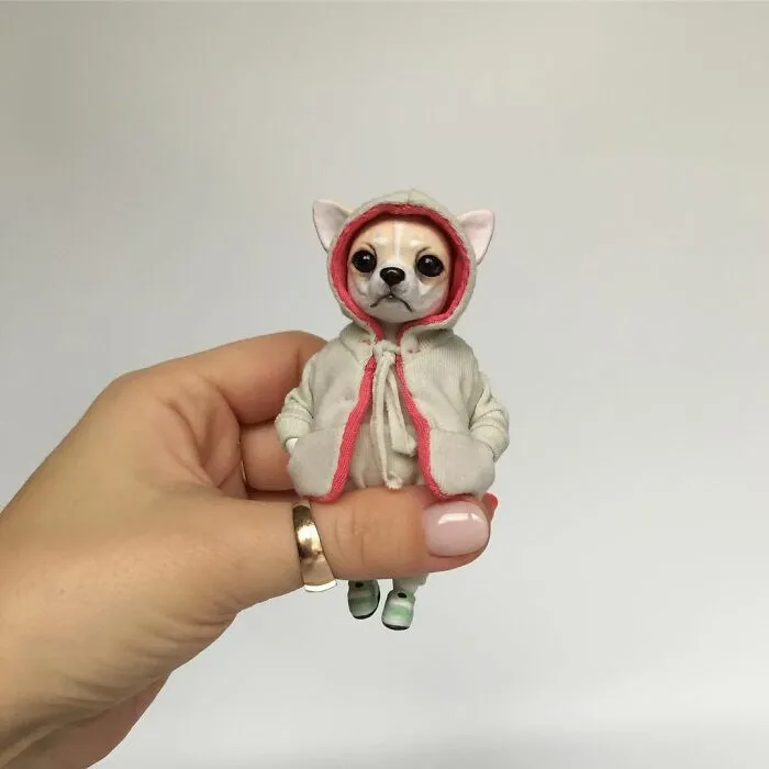 80 Fashionable Animal Clay Dolls By Valentina Gekova
