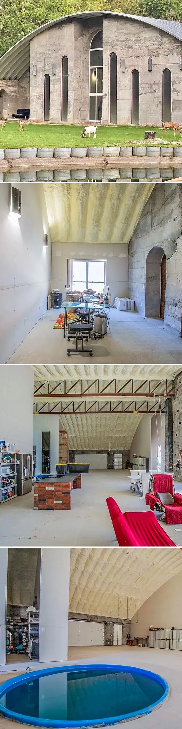This House Is Described As “A Slice Of Heaven With Endless Possibilities”. Also The Walls Are Filled With Water For God Knows What Reason 350 Van Dalton Rd., Corrigan, Texas