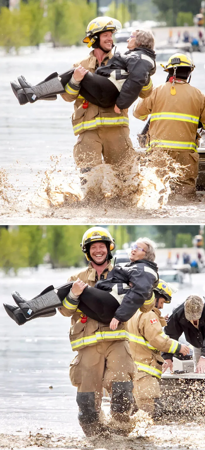 She Said "I Haven't Been Carried Like This Since My Wedding Day"