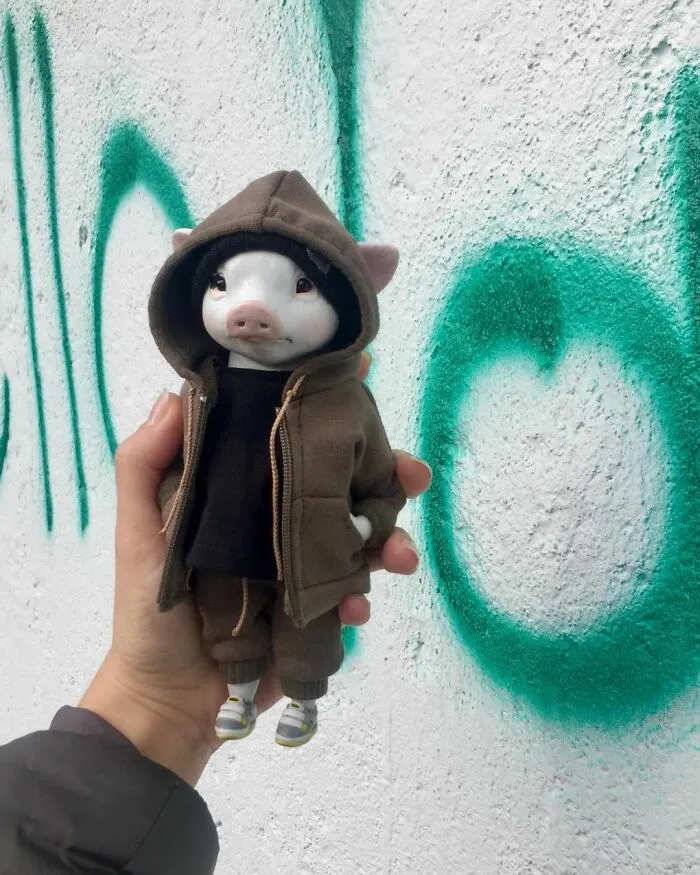 80 Fashionable Animal Clay Dolls By Valentina Gekova