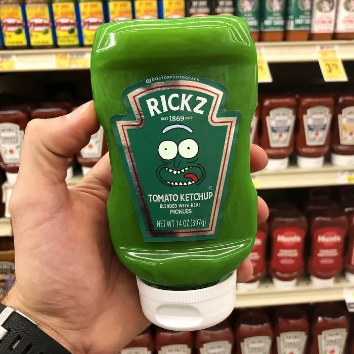 40 Satirical Packages Of Common Grocery Items By Doctor Photograph