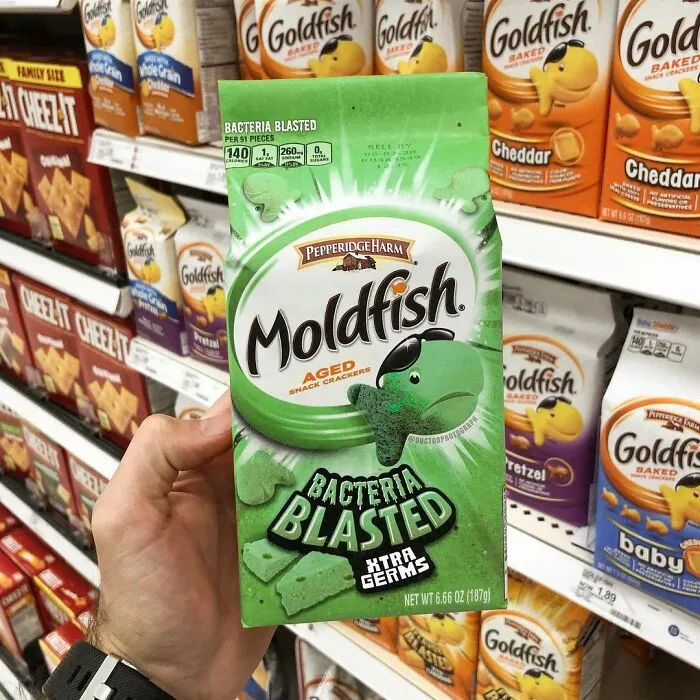 40 Satirical Packages Of Common Grocery Items By Doctor Photograph