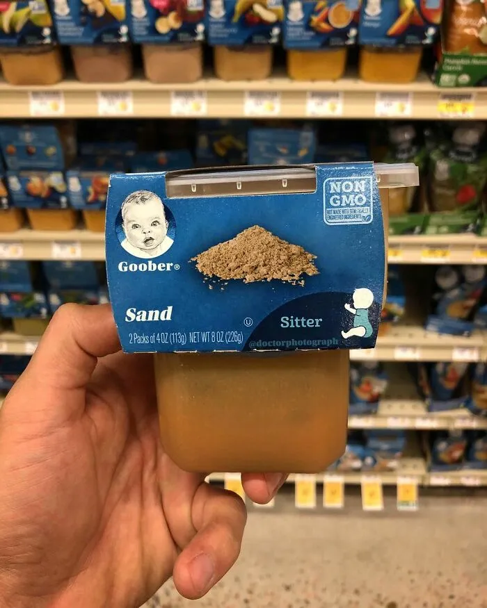 40 Satirical Packages Of Common Grocery Items By Doctor Photograph