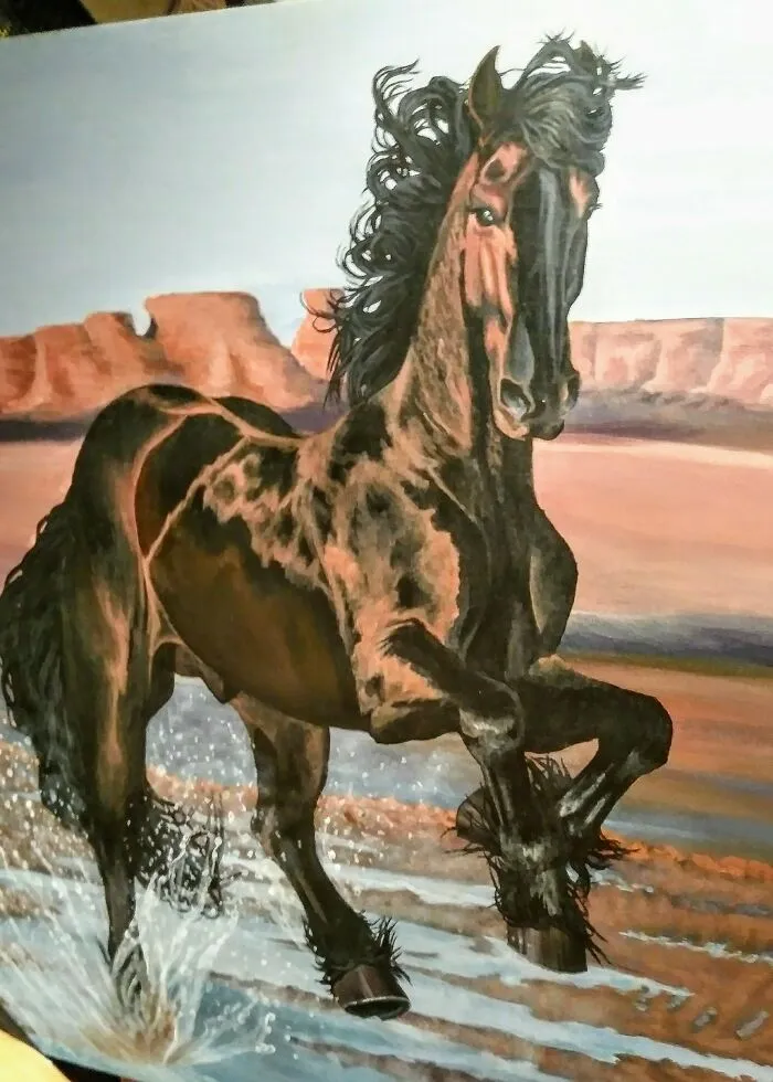 Friesian Horse