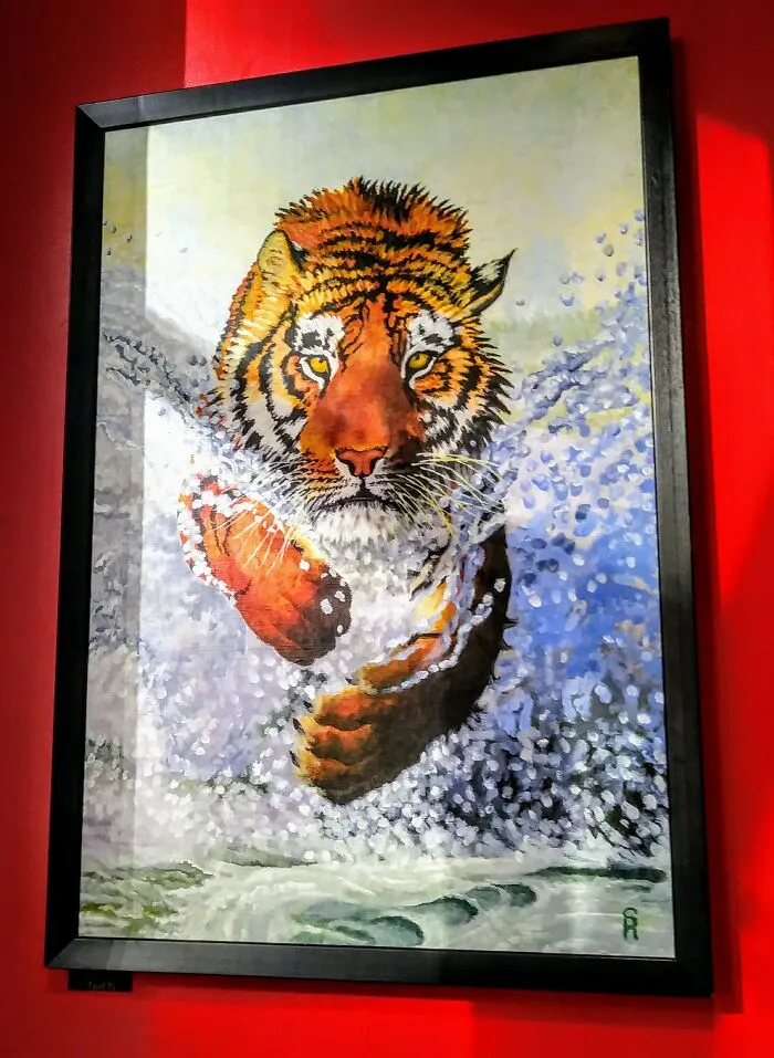 Acrylic Tiger