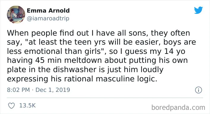 Even A 35 Yo Man Has These Same Meltdowns But They're The Logical Sex!!!