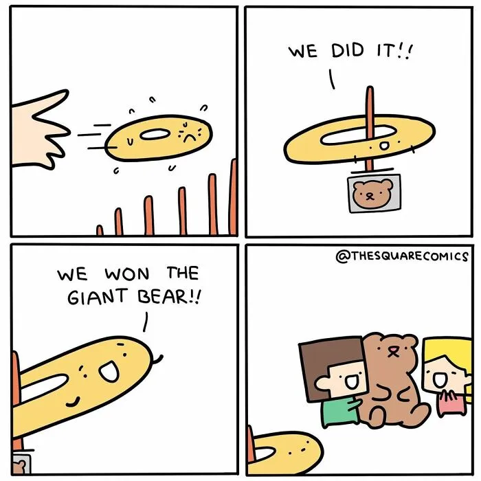 30 Comics That Are Perfect For People Who Have A Dark Sense Of Humor By The Square Comics (New Pics)