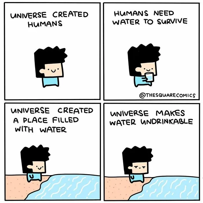 30 Comics That Are Perfect For People Who Have A Dark Sense Of Humor By The Square Comics (New Pics)