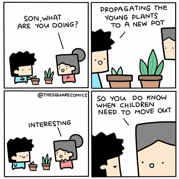 30 Comics That Are Perfect For People Who Have A Dark Sense Of Humor By The Square Comics (New Pics)