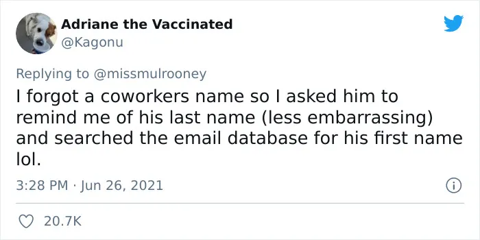 25 Genius And Questionable Ways People Tried To Find Out Someone’s Name After Forgetting It, As Shared In This Viral Twitter Thread 