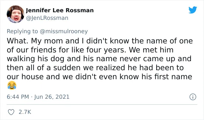 25 Genius And Questionable Ways People Tried To Find Out Someone’s Name After Forgetting It, As Shared In This Viral Twitter Thread 