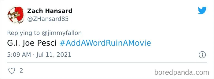 Jimmy Fallon Asks People To Ruin Movies With One Word And They Deliver 30 Hilarious Responses