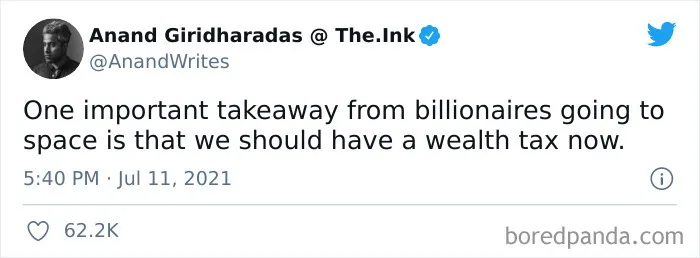 'They Could End World Hunger But Instead They Race For Space': 30 Of The Most Honest Reactions To The Billionaire Space Race