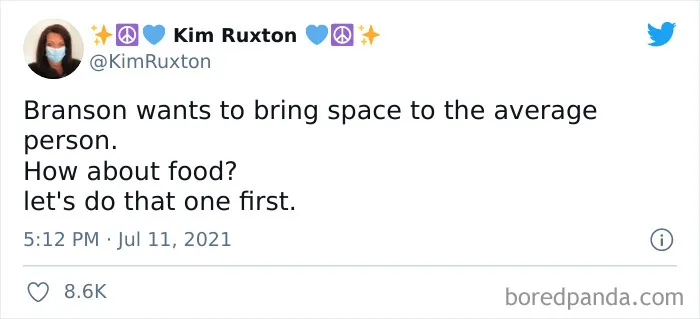'They Could End World Hunger But Instead They Race For Space': 30 Of The Most Honest Reactions To The Billionaire Space Race