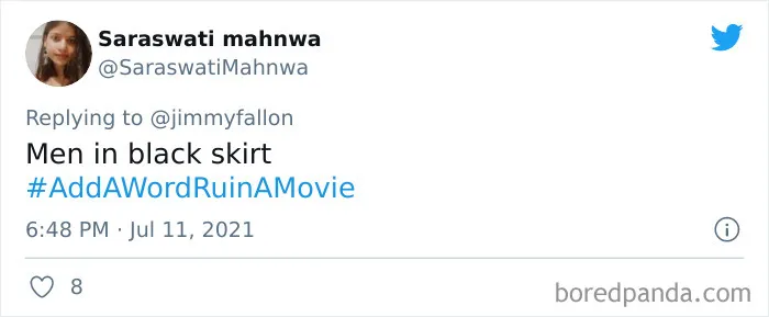 Jimmy Fallon Asks People To Ruin Movies With One Word And They Deliver 30 Hilarious Responses