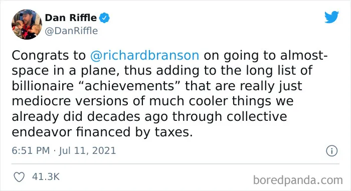 'They Could End World Hunger But Instead They Race For Space': 30 Of The Most Honest Reactions To The Billionaire Space Race