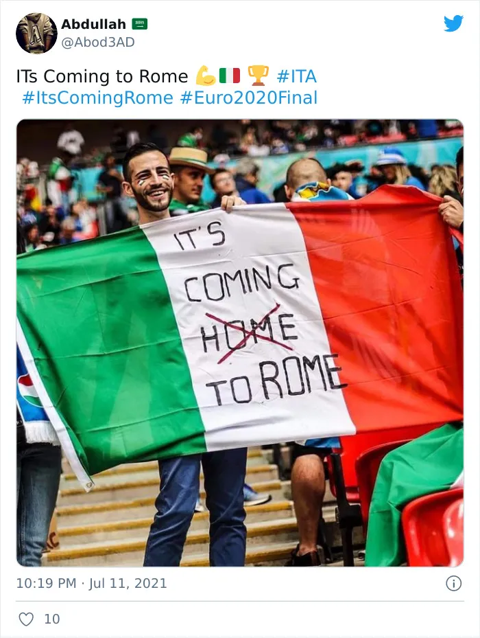 England Loses Euro 2020 To Italy And Here Are 29 Of The Internet’s Best Reactions And Memes To The Whole Thing