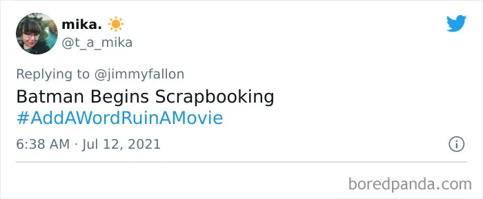 Jimmy Fallon Asks People To Ruin Movies With One Word And They Deliver 30 Hilarious Responses
