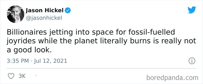 'They Could End World Hunger But Instead They Race For Space': 30 Of The Most Honest Reactions To The Billionaire Space Race
