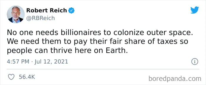 'They Could End World Hunger But Instead They Race For Space': 30 Of The Most Honest Reactions To The Billionaire Space Race