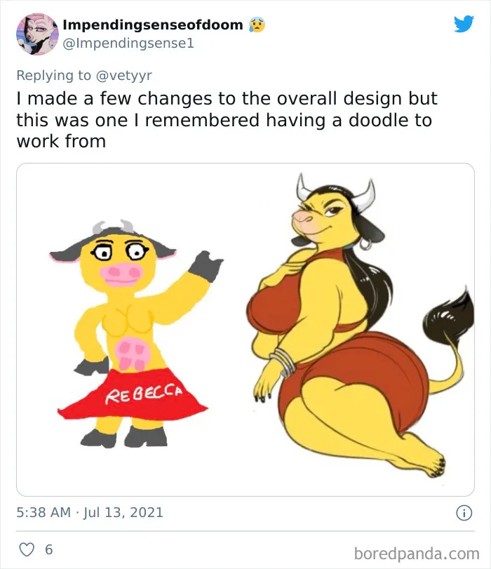 Estos artistas comparten los bocetos que recibieron de sus clientes vs. las obras que entregaron, y nos encanta la comparación