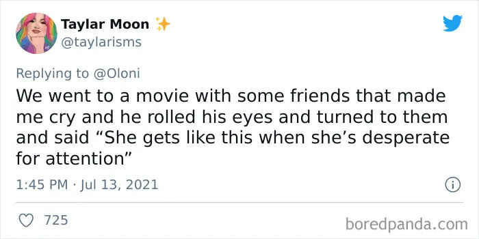 Women Share What Made Them Realize Their Boyfriend Or Husband Didn't Even Like Them (30 Tweets)
