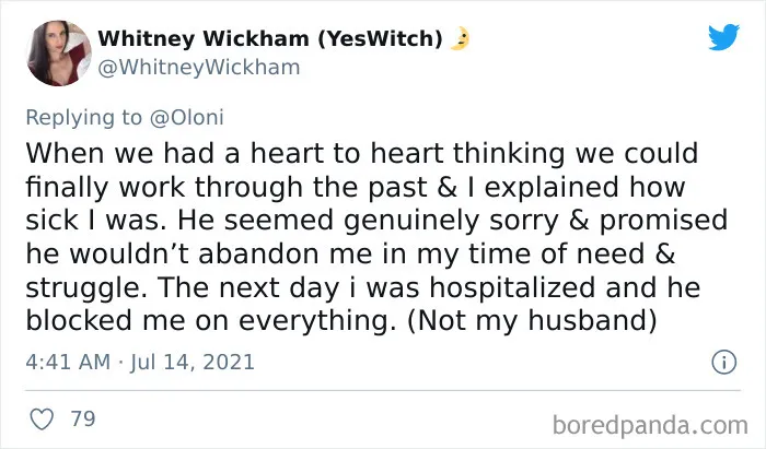 Women Share What Made Them Realize Their Boyfriend Or Husband Didn't Even Like Them (30 Tweets)