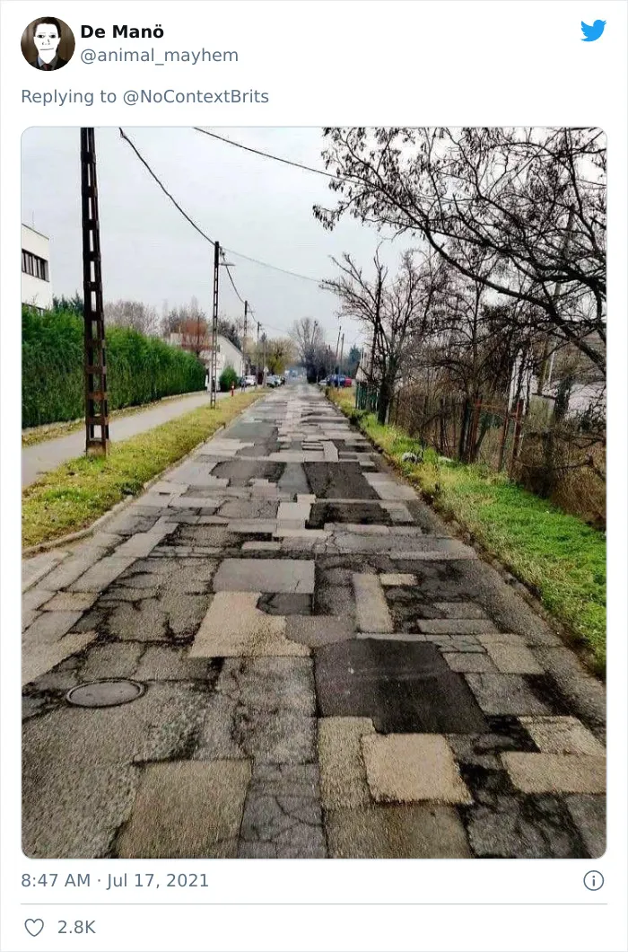 People Share The Worst Roads In Their Countries After Brit ‘Complains’ About A Potholed Street And Here Are 43 Of The Scariest Ones
