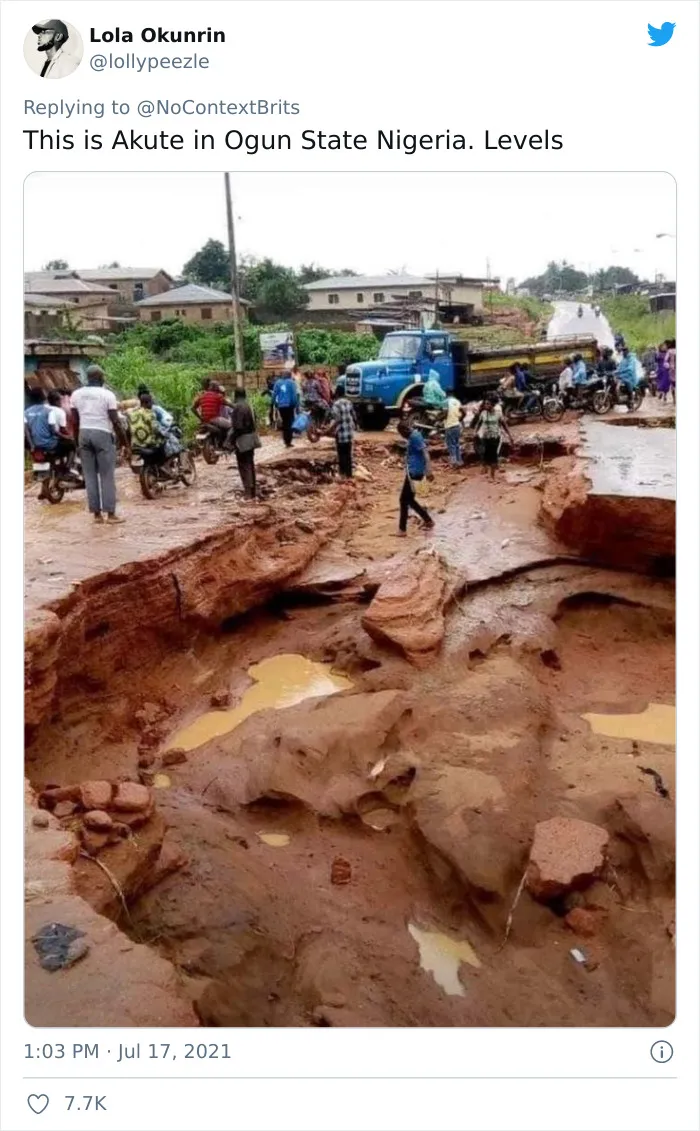 People Share The Worst Roads In Their Countries After Brit ‘Complains’ About A Potholed Street And Here Are 43 Of The Scariest Ones