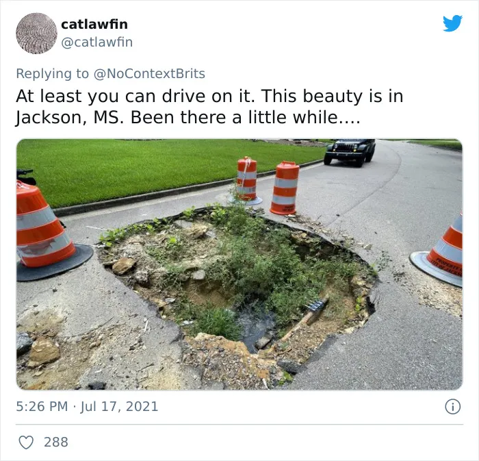 People Share The Worst Roads In Their Countries After Brit ‘Complains’ About A Potholed Street And Here Are 43 Of The Scariest Ones