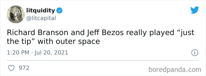 Bezos' Space Launch Turned Into A Massive Joke Online, Here Are 40 Of The Best Jokes And Memes